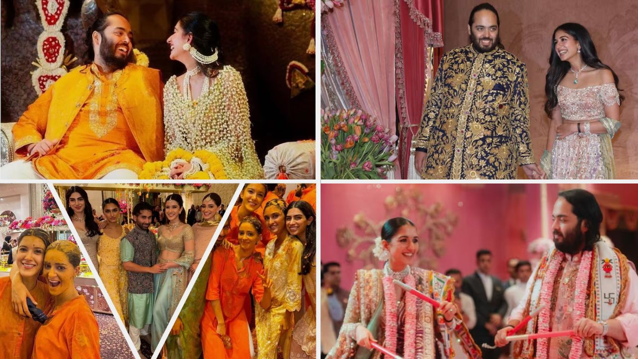 Anant Ambani and Radhika Merchant's wedding