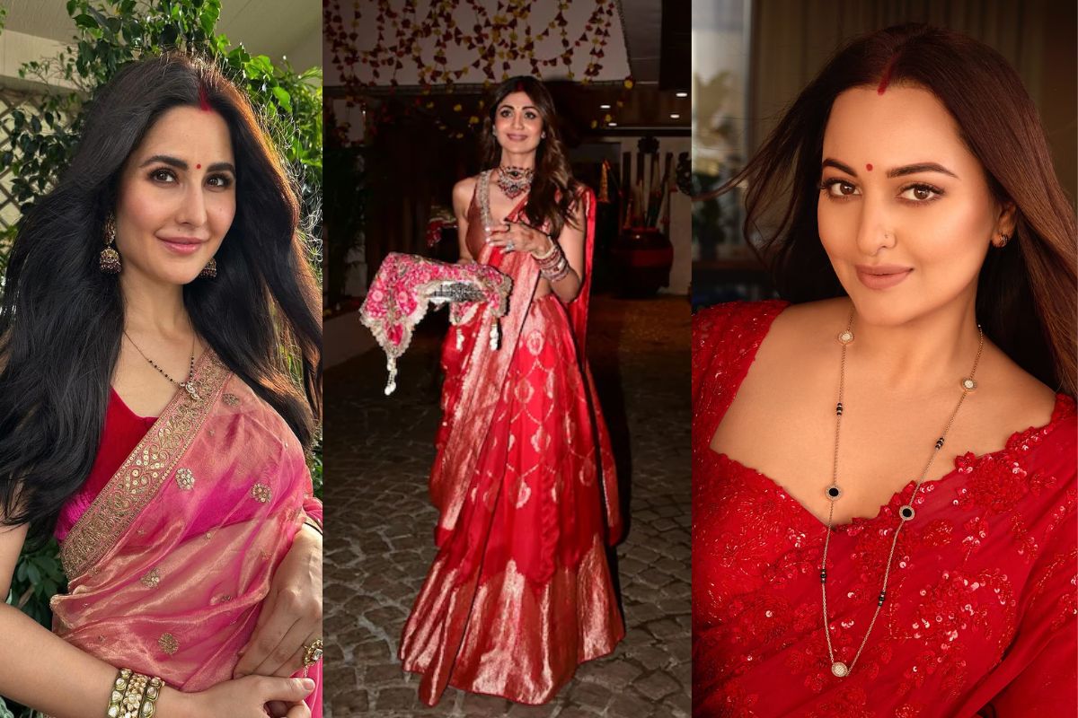 Top Bollywood Actresses Stunned in Their Karwa Chauth Looks 2024